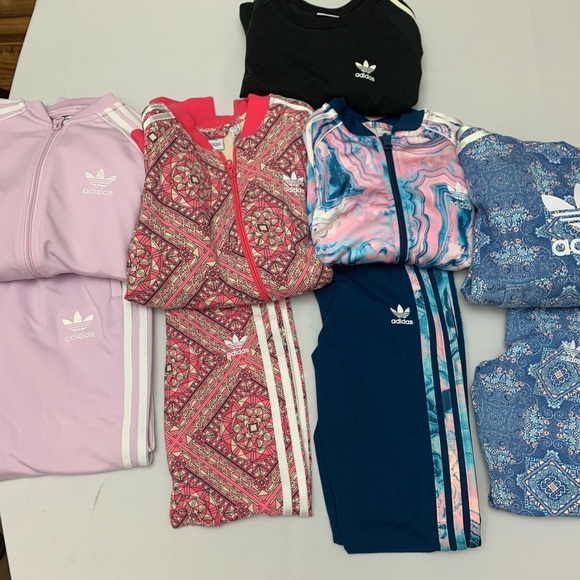 Adidas girls track suit bundle size 10-12. - Picture 1 of 6